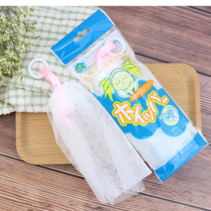 Bông lưới tạo bọt dùng rửa mặt/tắm tiện dụng