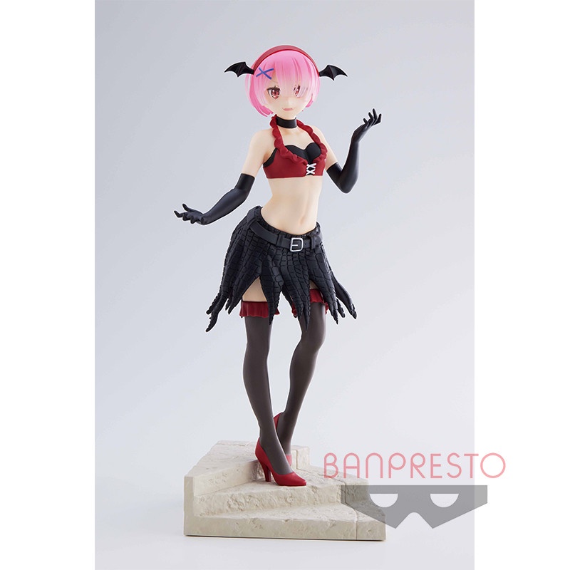 Mô Hình Figure Chính Hãng Anime Re:Zero, Ram,  Espresto, Espresto est, Monster Motions, BANDAI SPIRITS, Nhật Bản