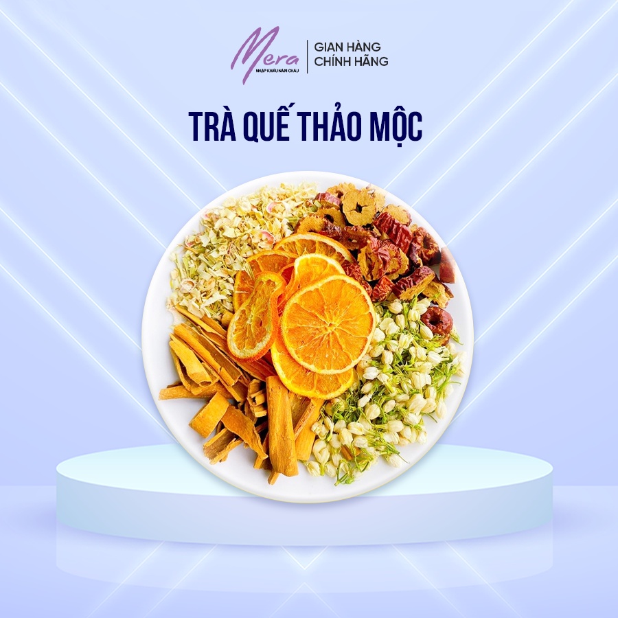 Trà quế cam detox trái cây - gói 10gr