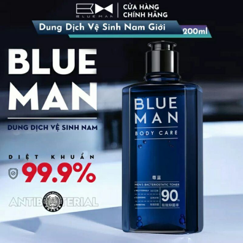 DUNG DỊCH VỆ SINH NAM KHỬ MÙI BLUE MAN 200ML