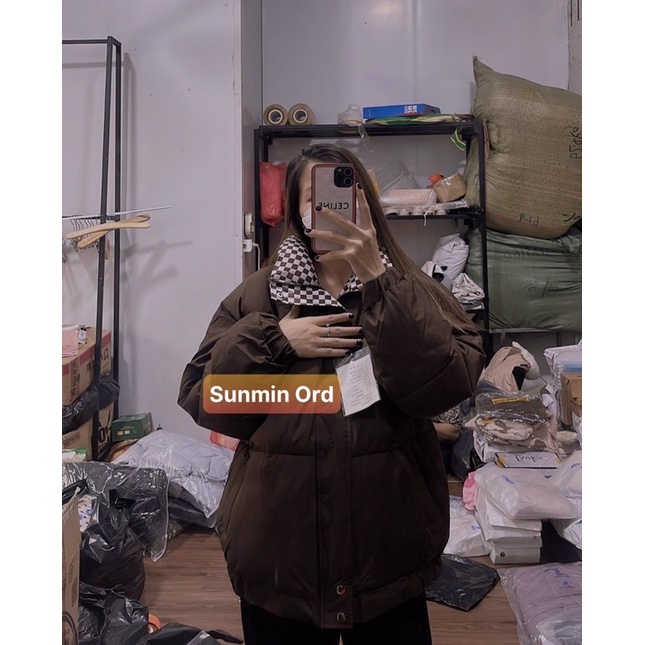 SẮN HÀNG- ÁO KHOÁC PHAO BÉO NAM NỮ COUPLE UNISEX có nhận sỉ