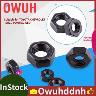 Set 100 Đai Ốc Lục Giác Bằng Thép Carbon Din934 M2-M5