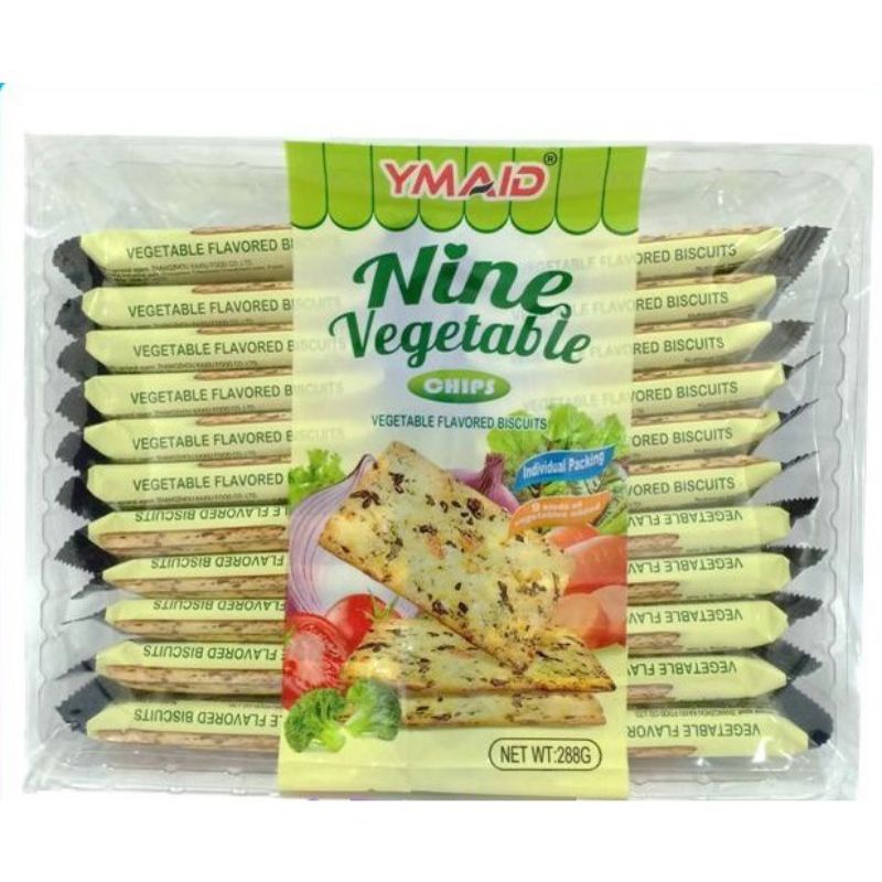 bánh quy ymaid vị rau củ , vị phô mai gói 288g