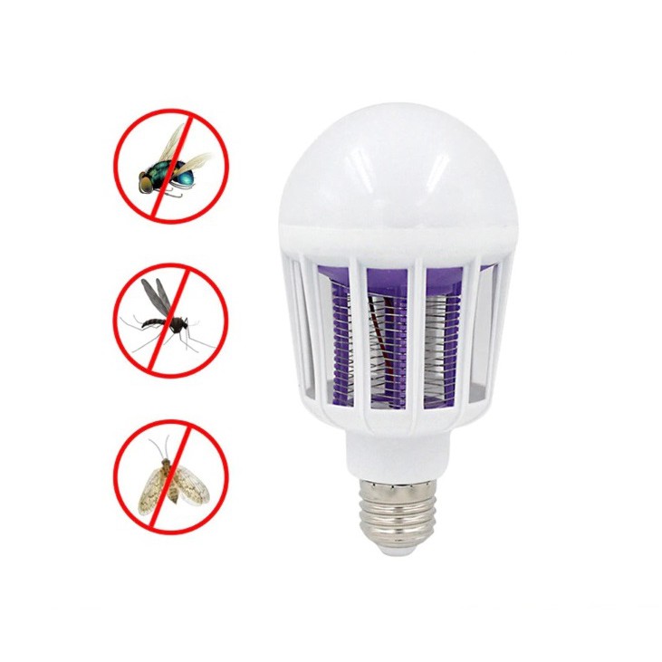 Bóng đèn Led chiếu sáng kiêm đèn bắt muỗi và côn trùng / đuổi muỗi diệt muỗi 9W/ 15W/ 20W