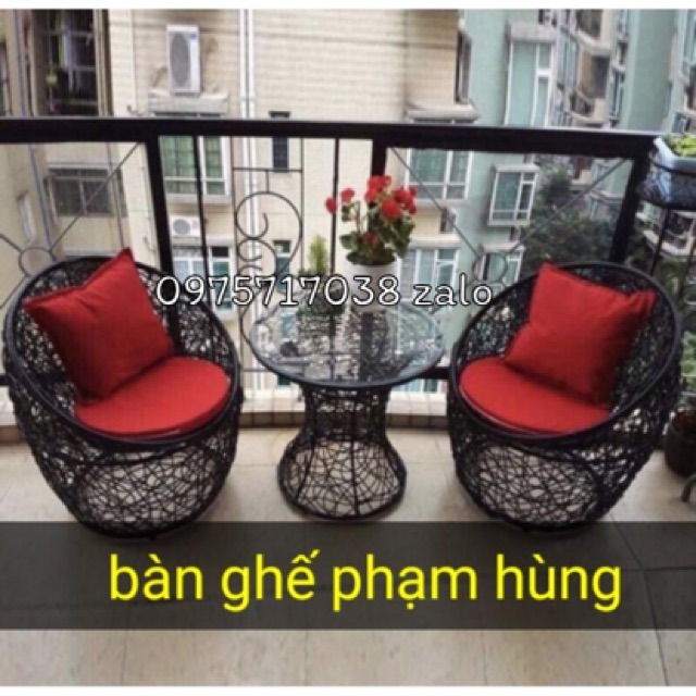 Xích đu mây nhựa giá sân vườn giá rẻ