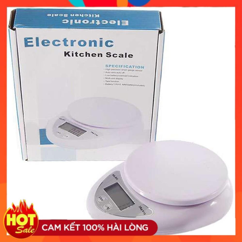 (hàng hót)Cân Tiểu Ly 5 Kg Electronic Kitchen Scale – cân thực phẩm gia vị nhà bếp tiện dụng