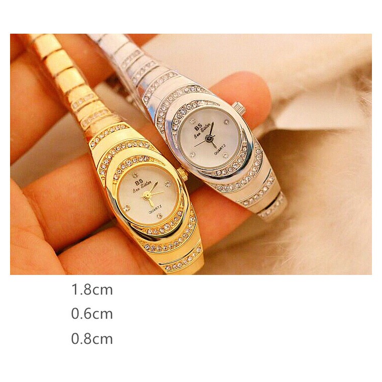 (Quà tặng hot) Đồng hồ lắc tay nữ Bee Sister Mini6 Thời trang Hàn Quốc dây thép không gỉ - Tặng kèm Lắc tay | BigBuy360 - bigbuy360.vn