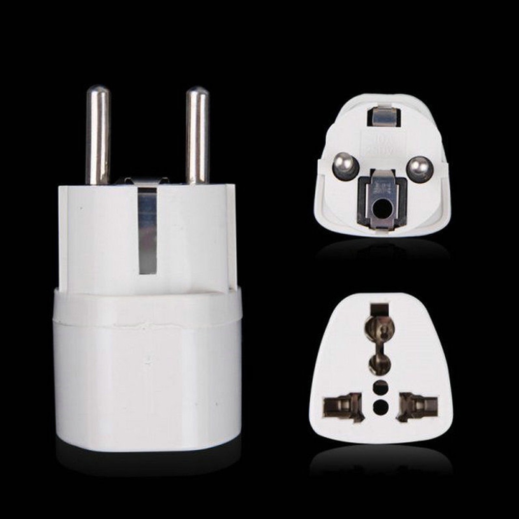 Đầu chuyển đổi nguồn giắc cắm DE nhỏ gọn dành cho du lịch công tác khách sạn