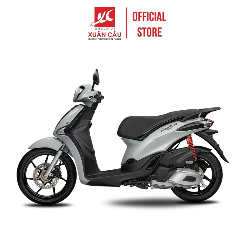 Xe máy Piaggio Liberty S ABS 125 iGET Xám - Mới 100%
