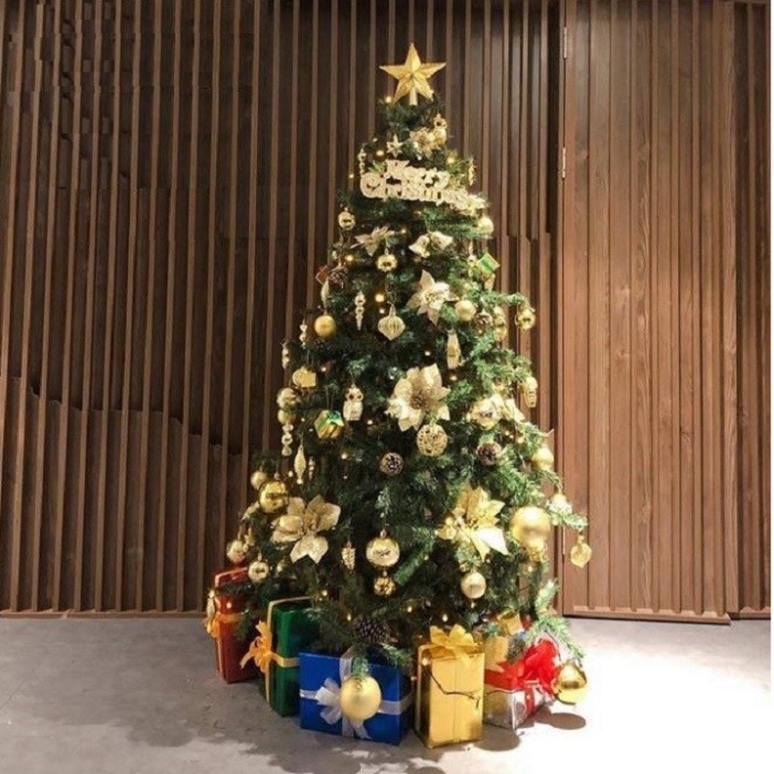 Cây Thông Noel 1m8 Full Phụ Kiện - Cây Thông Noel 1m6