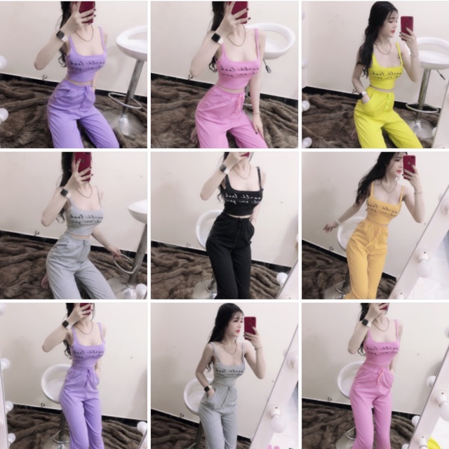 [Mã FATHANG5 giảm 10K đơn 50K] Set Thể Thao Ký Đôi Áo Cổ U Siêu Tone Dáng(Hình Thật Sp) | BigBuy360 - bigbuy360.vn