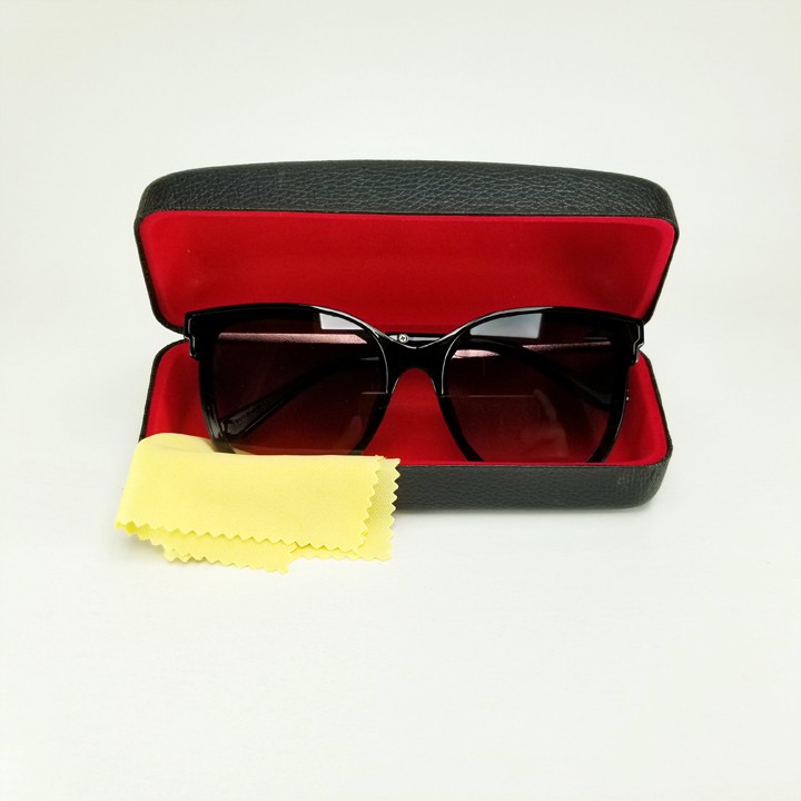 Mắt kính mát nữ ốc không viền 2551 màu khói xám, nâu trà, mận đỏ, gọng kính kim loại ôm mặt - Đạt chuẩn UV400 - Giá sỉ | BigBuy360 - bigbuy360.vn