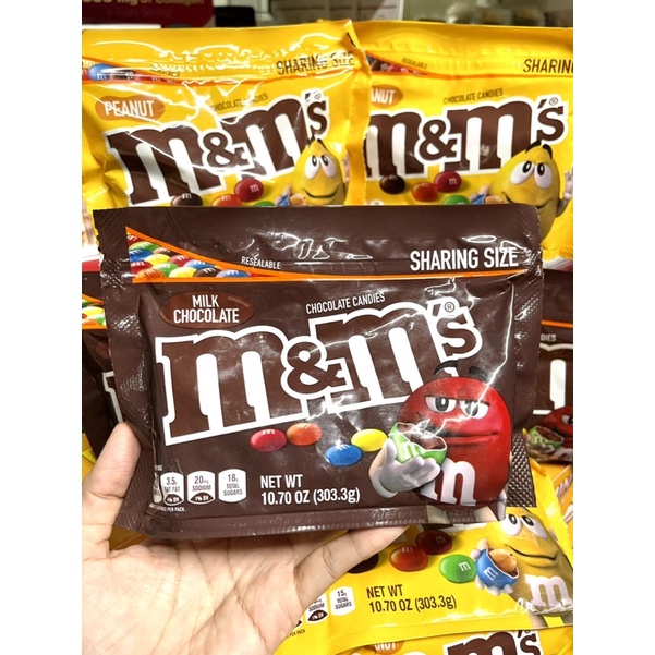 Socola M&M bé nào cũng thích. Hàng nội địa Mỹ đi Air.