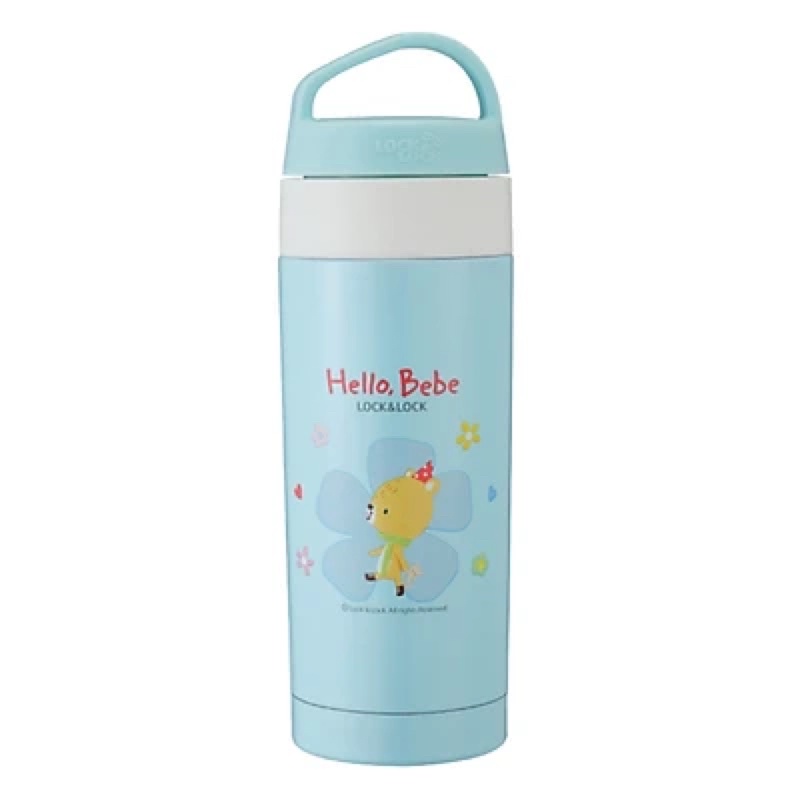 Bình Nước Lock&amp;Lock Hello Bebe Pastel HBB320 - Màu Ngẫu Nhiên (350ml)