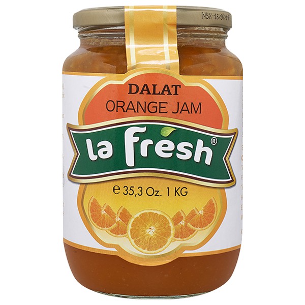 Mứt Cam Lafresh Đà Lạt Hủ Thủy Tinh 1kg