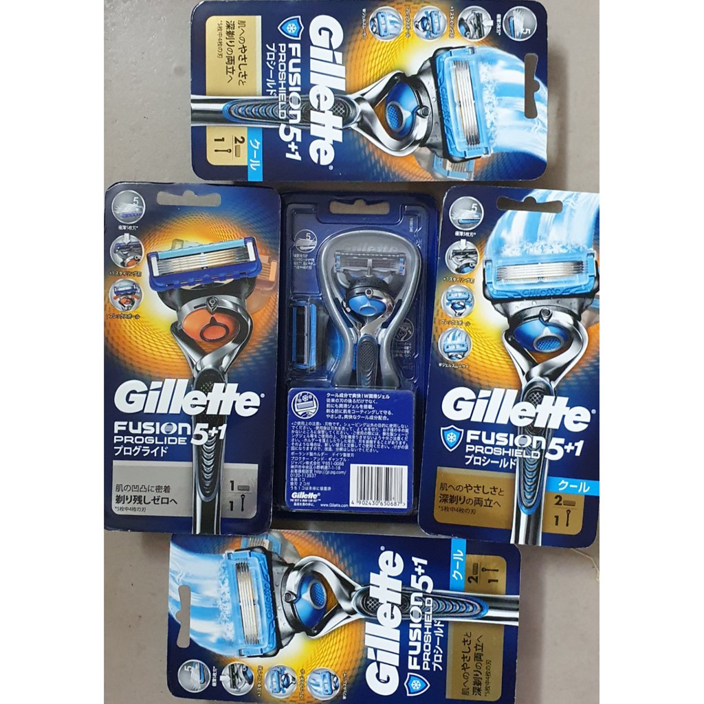 Dao cạo râu Gillette 5 lưỡi Gillette Fusion 5+1 Proglide