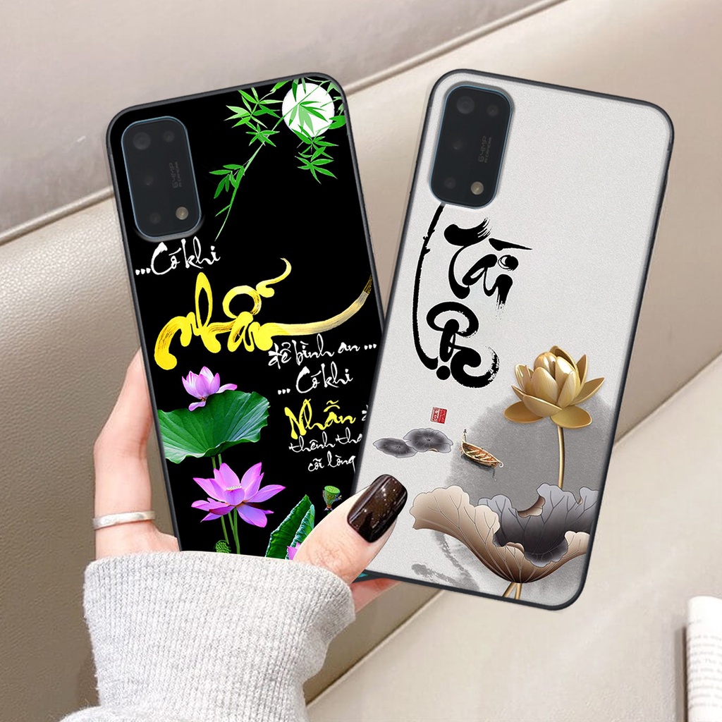 Ốp lưng Realme 7 PRO in hình chữ tài chữ lộc, Cha Mẹ, bình an SIÊU ĐẸP