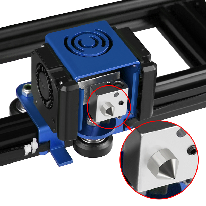 Reprapmakerbot Mk8 Nozzle Extruder Tc4 Titanium Mũi Nhọn | BigBuy360 - bigbuy360.vn