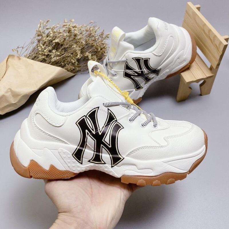 [FULL BOX + BILL] Giày booston nữ MLB NY đế nâu, NY vàng, LA, đế tách bản chuẩn Trung full size 36-43 Hot Nhất 2021