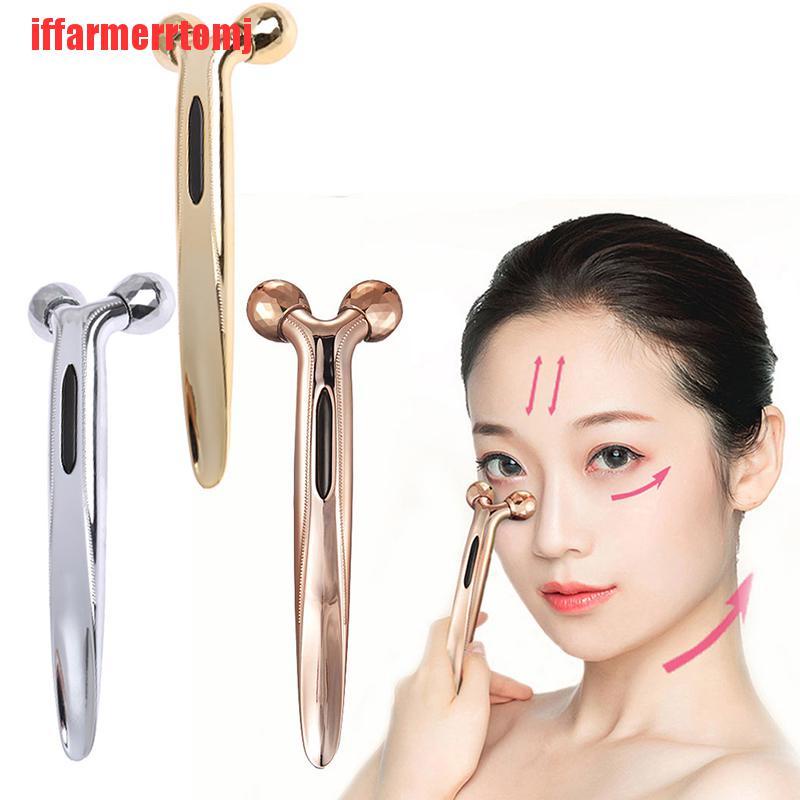 {iffarmerrtomj}Face Massager Roller Eye Lift Tool Tighten Body Shaping Wrinkle Remover Beauty LAD