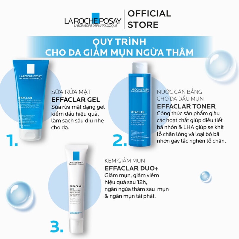 Kem Dưỡng La Roche-Posay Giảm Mụn, Ngừa Vết Thâm Effaclar Duo Plus 15ml |Hasaki -  Sản phẩm chính hãng