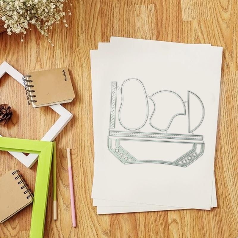 Khuôn Mẫu Cắt Thẻ Trang Trí Hình Đôi Giày