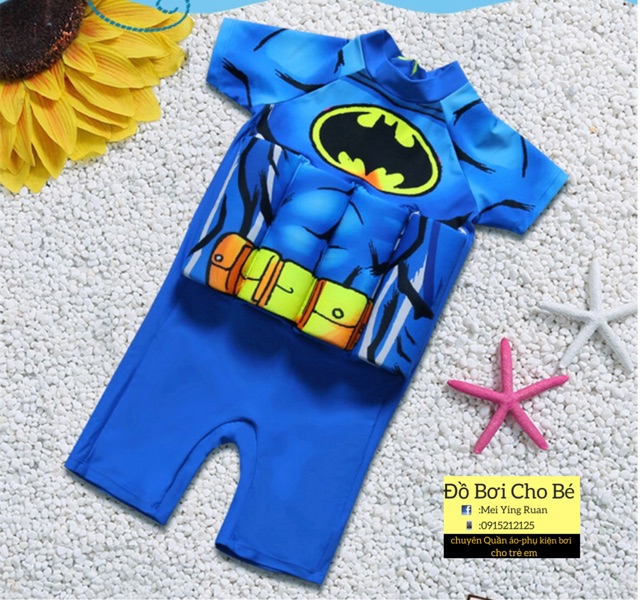 Áo phao trợ nổi hình cá nemo,mcqueen,khủng long và batman | BigBuy360 - bigbuy360.vn