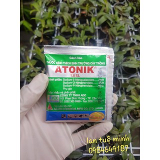 Hộp 10 gói phân bón lá kích mầm Atonik
