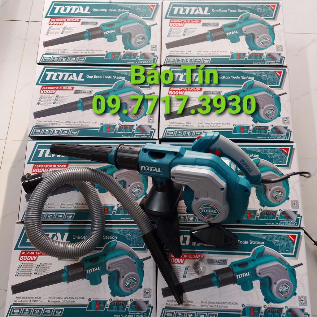 MÁY HÚT THỔI BỤI 800W TOTAL TB2086  HÚT BỤI THỔI BỤI TOTAL RẺ