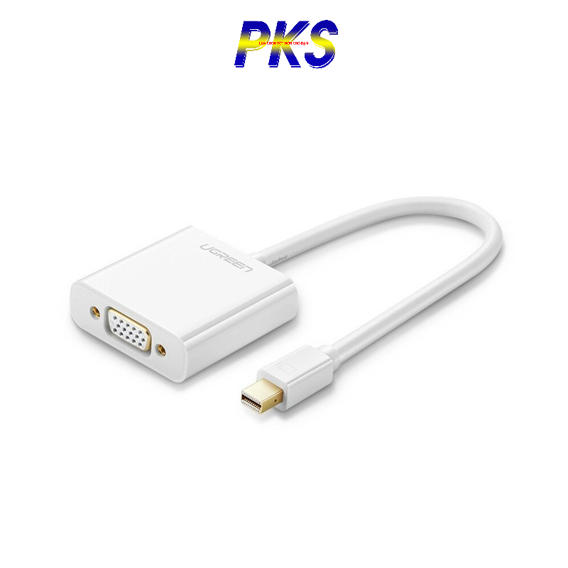 Cáp chuyển Mini Displayport to VGA mạ vàng cao cấp Ugreen 10458