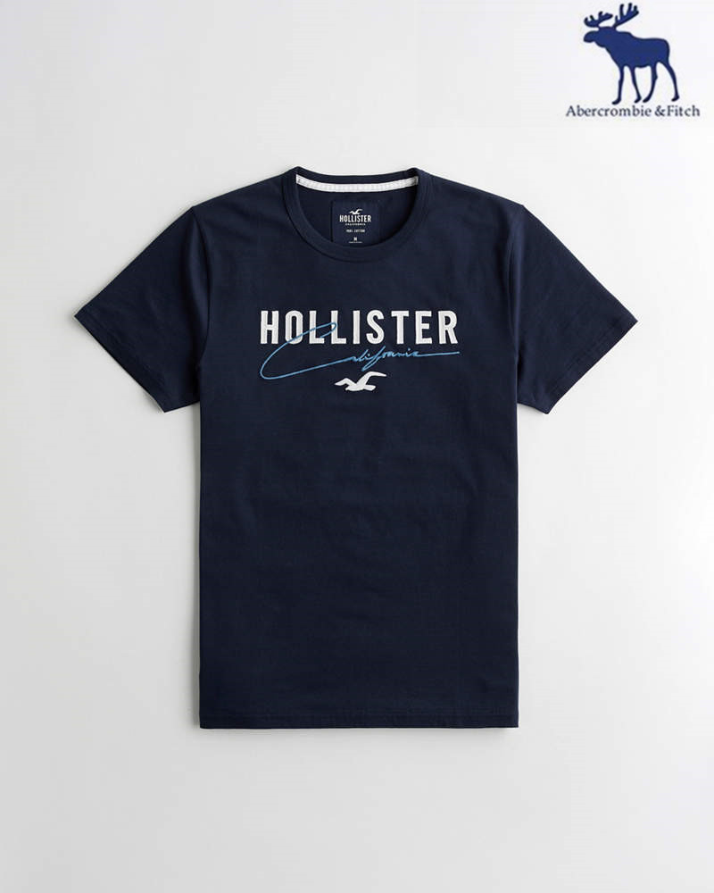 Áo Thun Nam Ngắn Tay In Chữ Abercrombie & Fitch seagull 2021