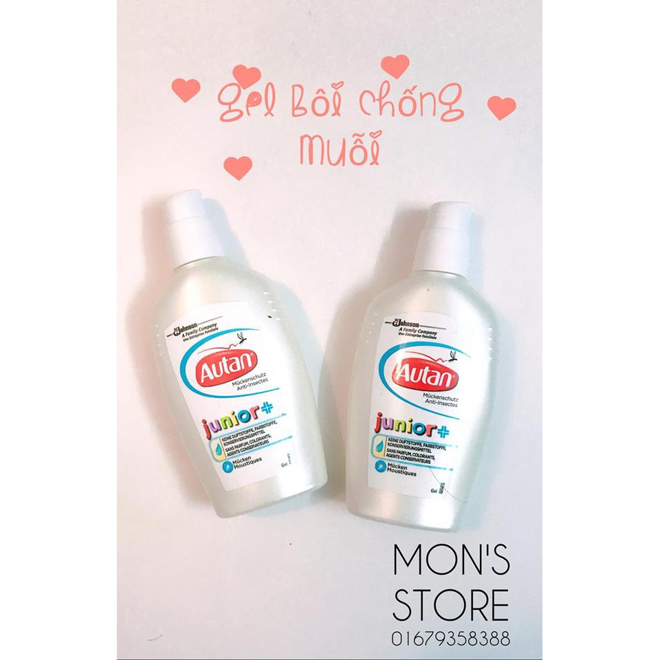 GEL BÔI CHỐNG MUỖI AUTAN CỦA JOHNSON ĐỨC CHO BÉ