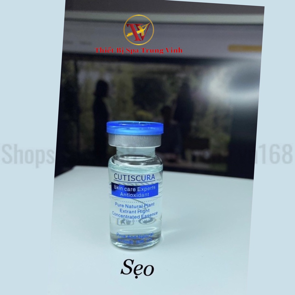 Tế Bào Gốc Cutiscura 10ml mụn, trắng da, trẻ hóa, nám tàn nhang sẹo rỗ