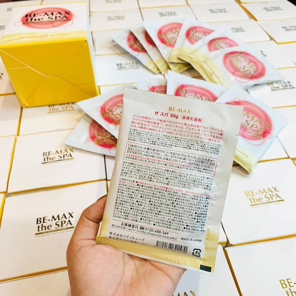 Bột Tắm Trắng Be-Max The Spa