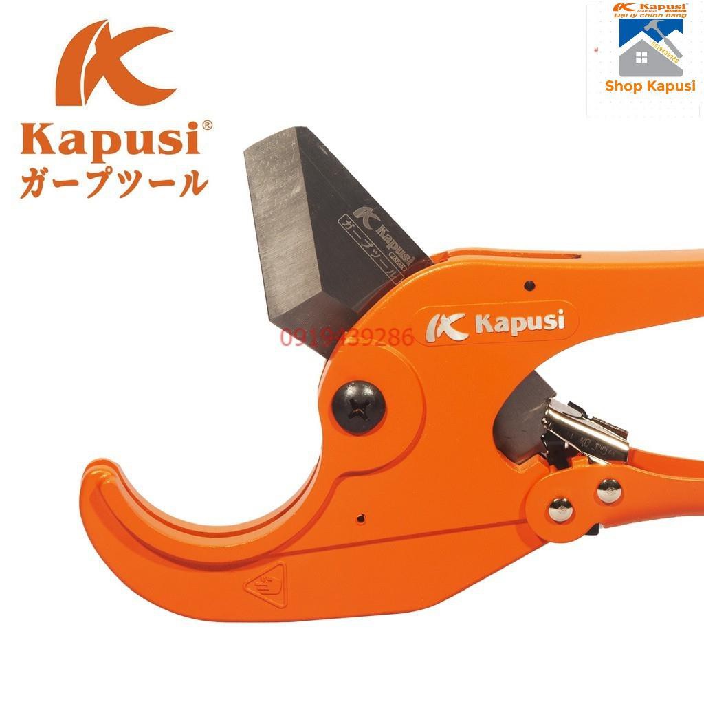 Kéo cắt ống nhựa, kìm cắt ống nhựa PVC siêu bén kích thước 63mm chính hãng Kapusi Nhật Bản (Kapusi115)