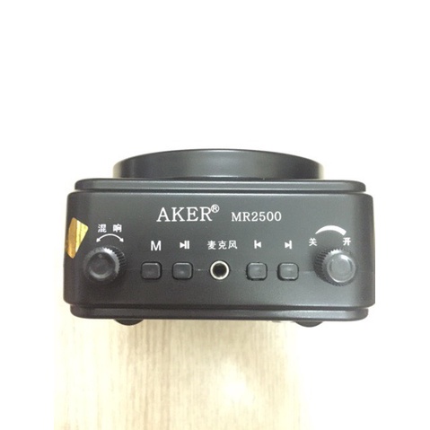 Loa Trợ Giảng AKER MR2500W Không Dây Cao Cấp, Kết Nối Bluetooth . Máy Trợ Giảng AKER MR2500W Độ Bền Cao , Dễ Sử Dụng