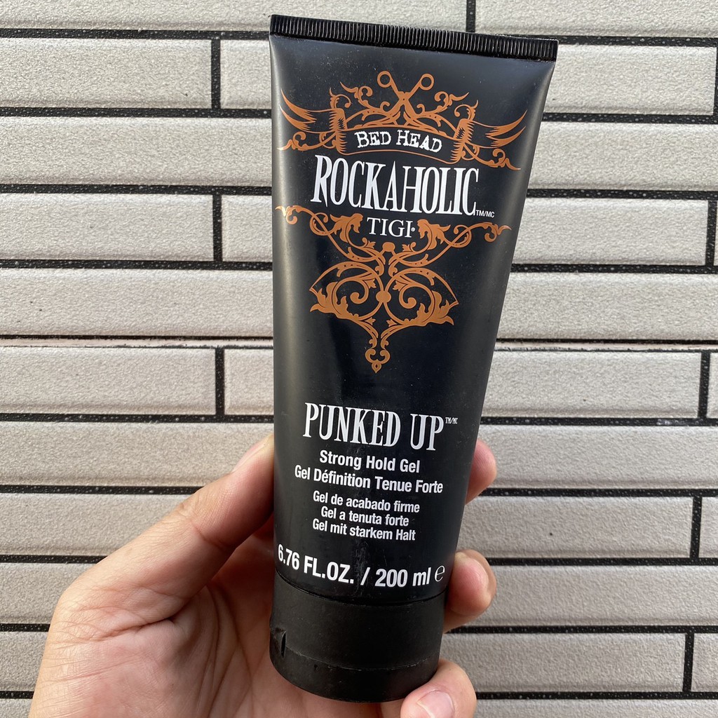 Gel giữ nếp Punked Up Tigi Bed Head Rockaholic 200ml