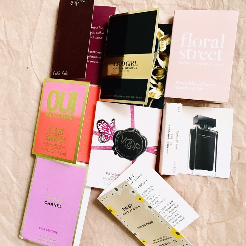 [BILL US] ❤️FREESHIP❤️ VIAL SAMPLE NGẪU NHIÊN CÁC MẪU NƯỚC HOA MINISIZE