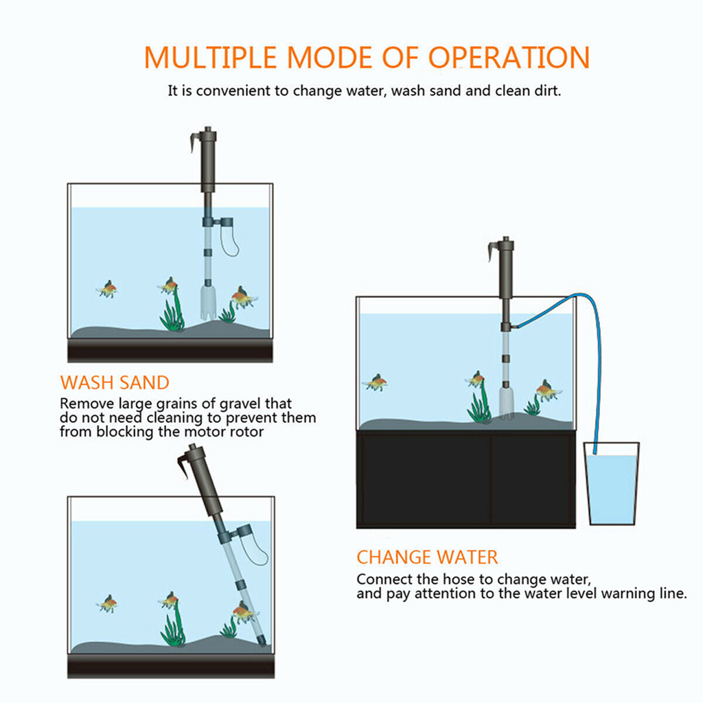 Máy Lọc Nước Bể Cá Bằng Nhựa Có Thể Điều Chỉnh