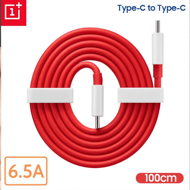 Dây Sạc nhanh OnePlus Chính hãng hai đầu TYPE-C Sạc nhanh WARP 6.5A 65W cho Oneplus 9 pro, 9, 9R, 9RT, 8 pro