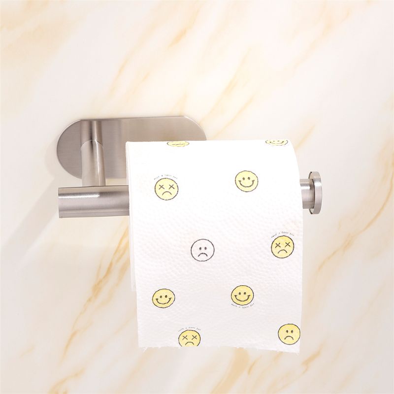 Giá Đỡ Cuộn Giấy Vệ Sinh Gắn Tường Bằng Thép Không Gỉ Tiện Lợi Dành Cho Phòng Tắm /