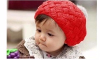 MŨ NỒI LEN DỄ THƯƠNG CHO BÉ GÁI