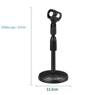 Chân micro mini đứng để bàn microphone stand