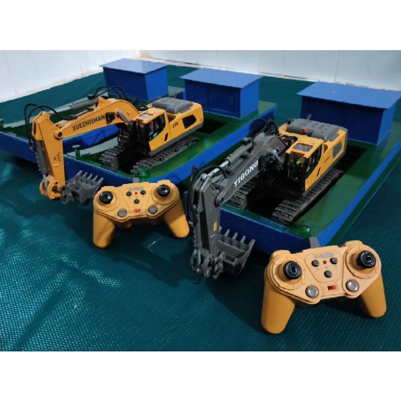 Compo máy xúc xe phà trọn bộ điều khiển từ xa