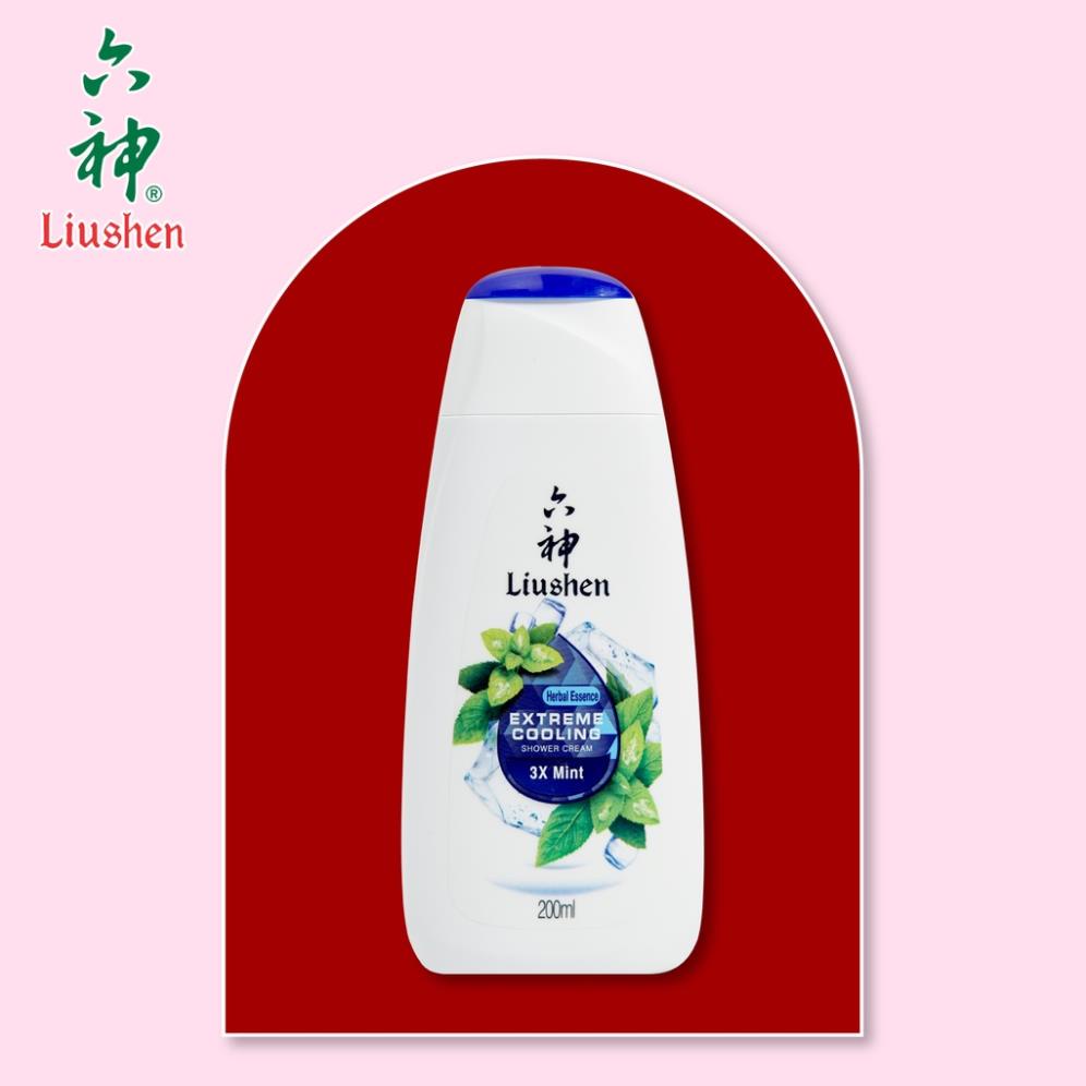 Sữa tắm Liushen làm mát cực mạnh Extreme Cooling 3X Mint  200ml