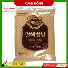 Đường vàng (nâu) Hàn Quốc Beksul 1kg