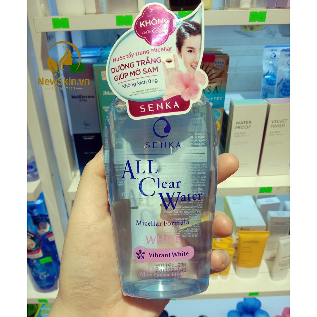 Nước Tẩy Trang Senka All Clear Water White 230ml