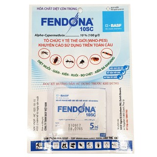 Thuốc diệt muỗi FENDONA 10SC (gói 5ml)