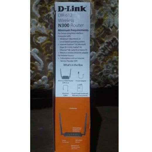 Bộ Phát Wifi Dlink Dir-612 N300 2 Anten