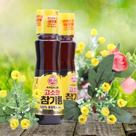 Dầu mè Ottogi chai 320ml (size đại)